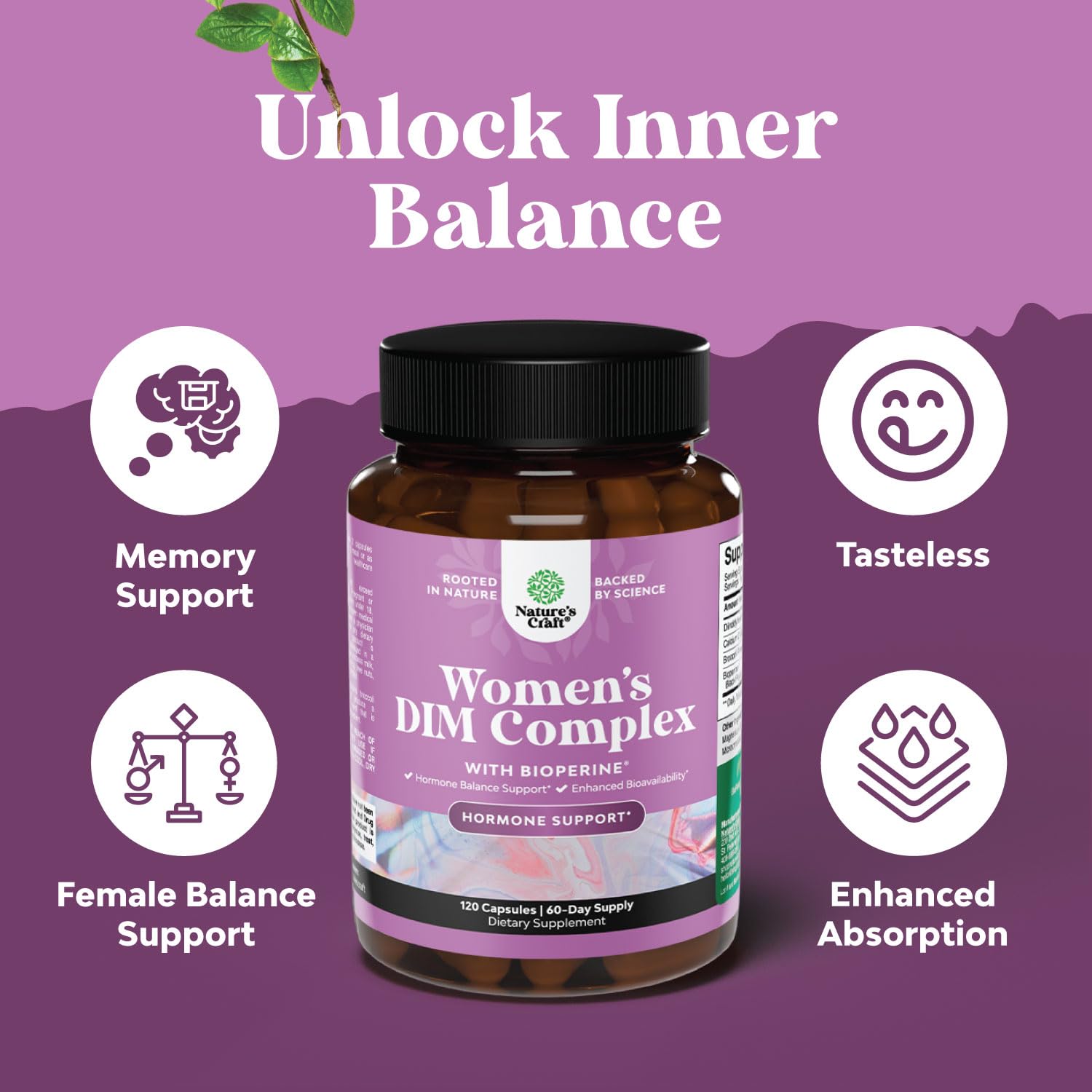 Natures Craft DIM Supplement ingredients list