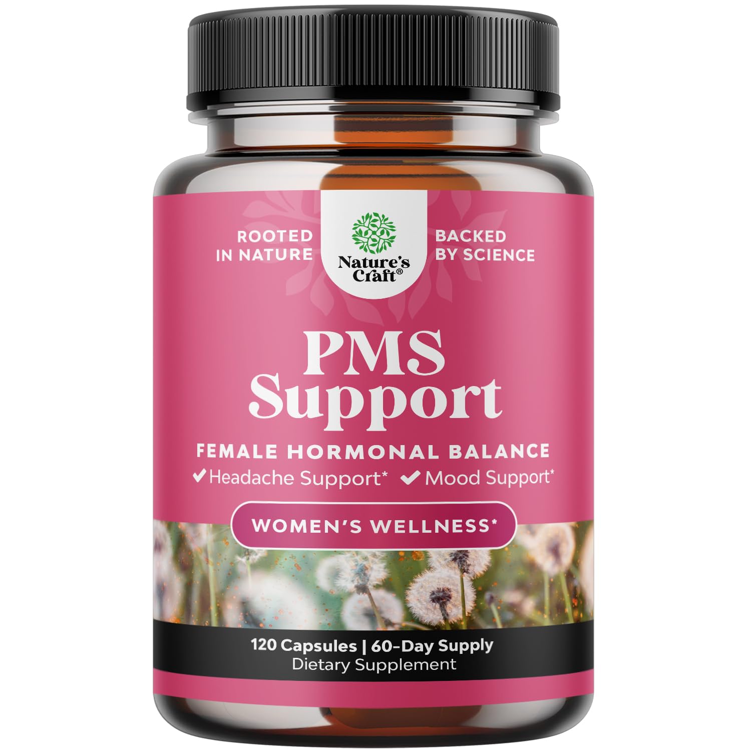 Natures Craft DIM Supplements for Women 60 Capsules front view