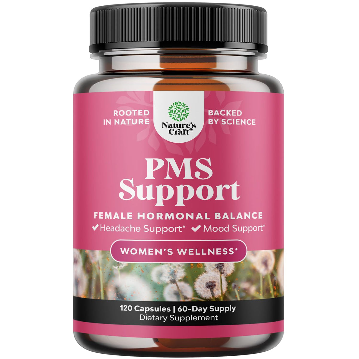 Natures Craft DIM Supplements for Women 60 Capsules front view