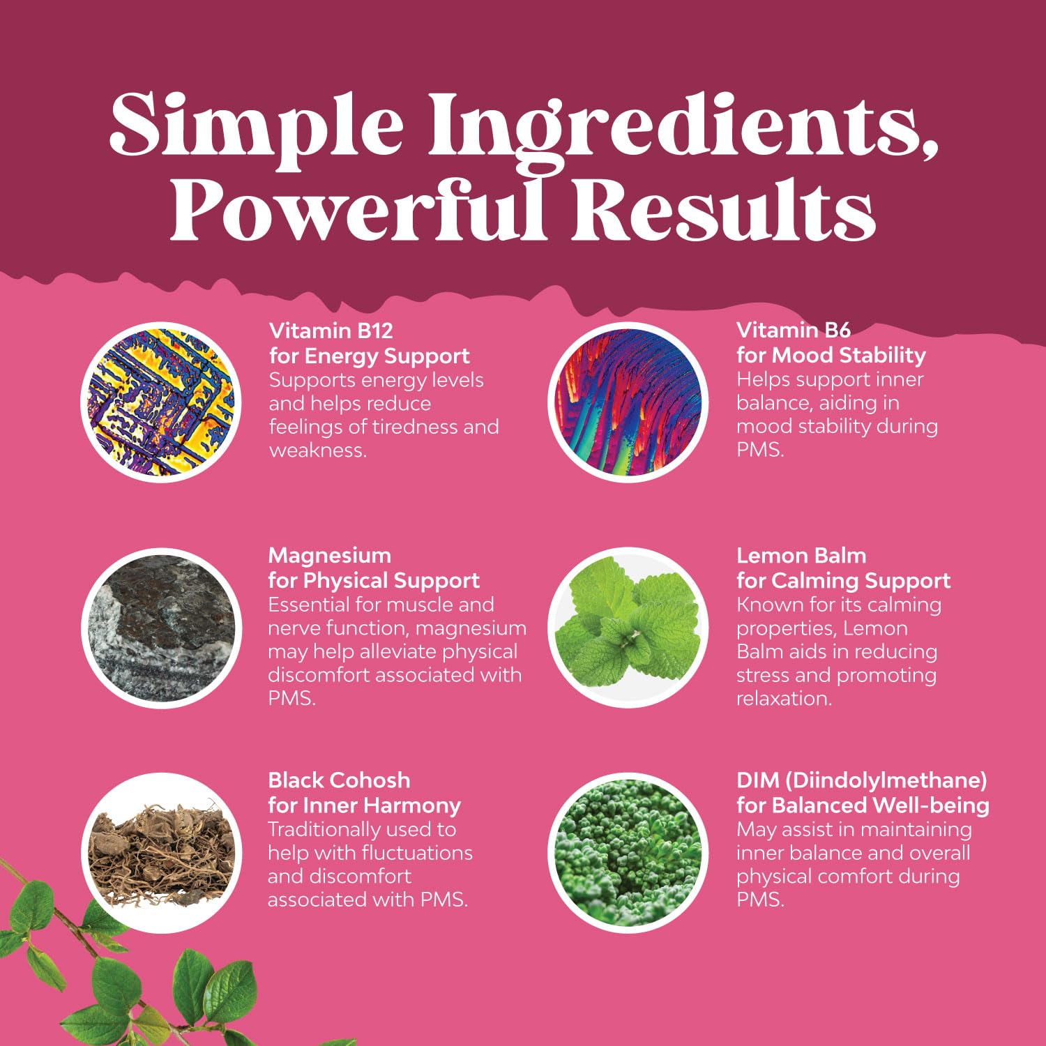 Natures Craft DIM Supplements with a glass of water