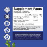 Natures Craft Diosmin Hesperidin Capsules 1000mg bottle with label