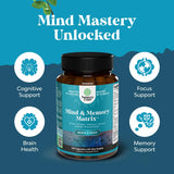 Natures Craft DMAE Brain Support Supplement top view