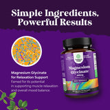 Natures Craft Extra Strength Magnesium 400mg capsules on a wooden table