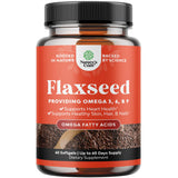 Natures Craft Flax Seed Oil Omega 3 Capsules front view