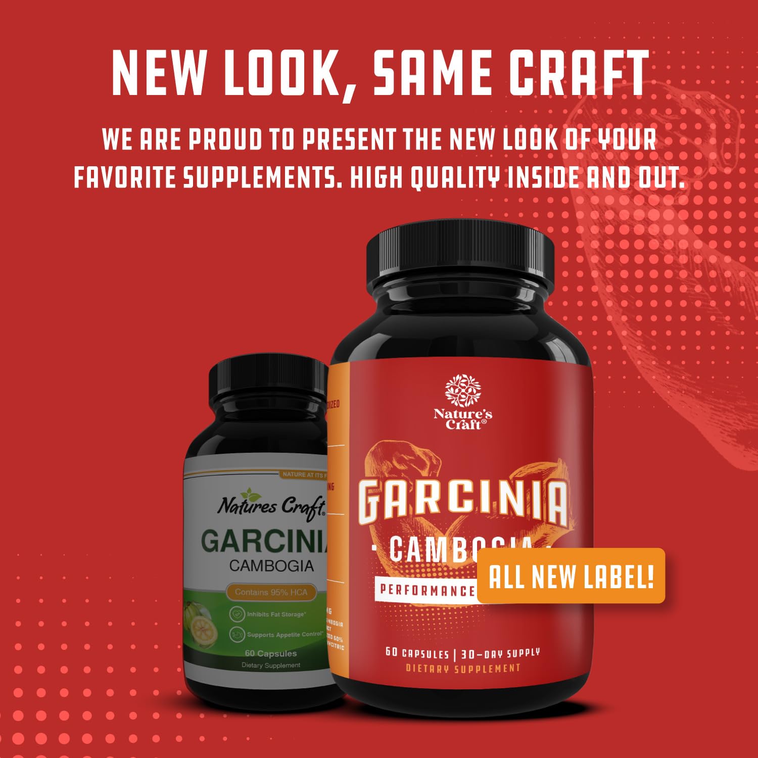 Natures Craft Garcinia Cambogia Supplement 1200mg packaging