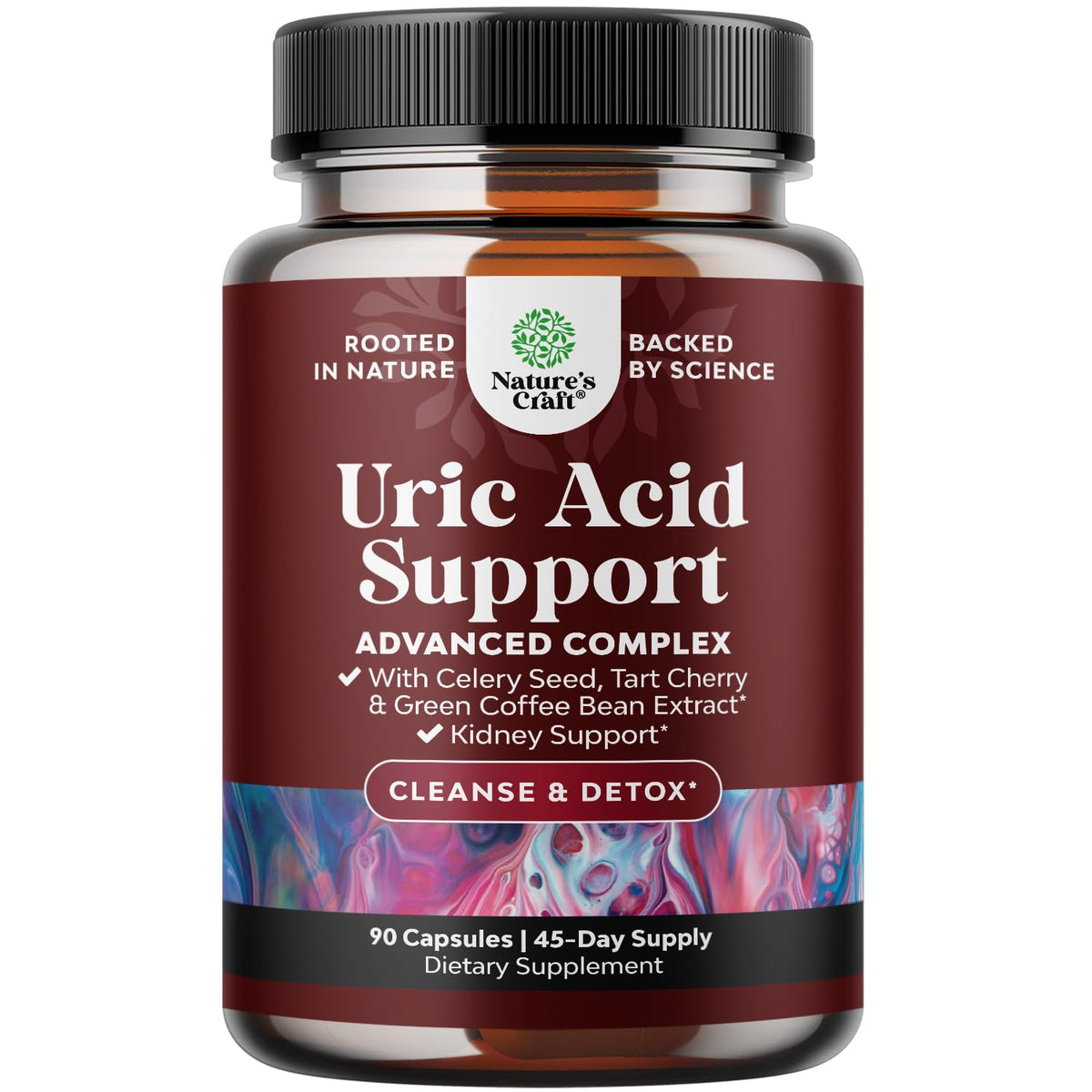 Natures Craft Green Coffee Bean Extract 100g front view