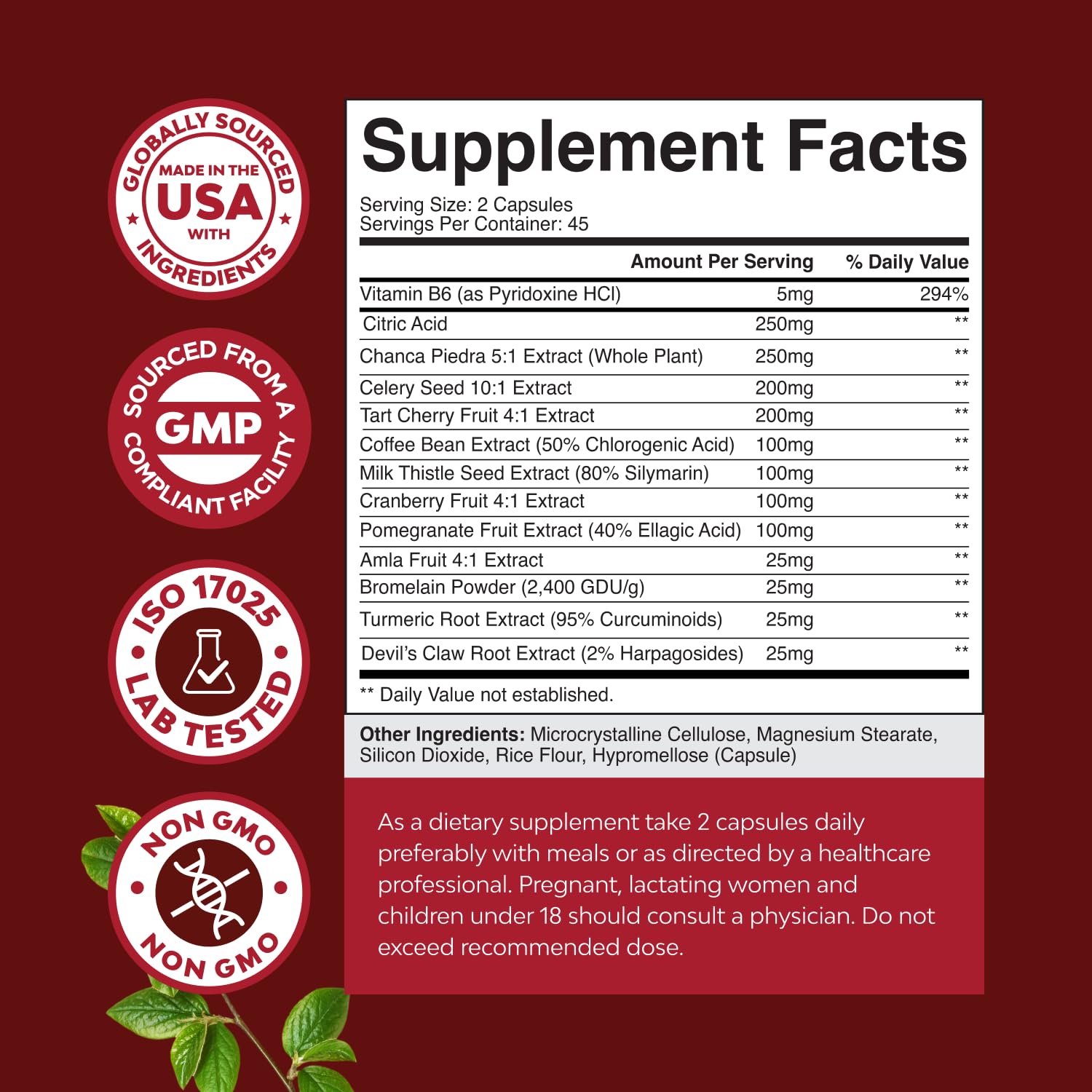 Natures Craft Green Coffee Bean Extract 100g with measuring spoon