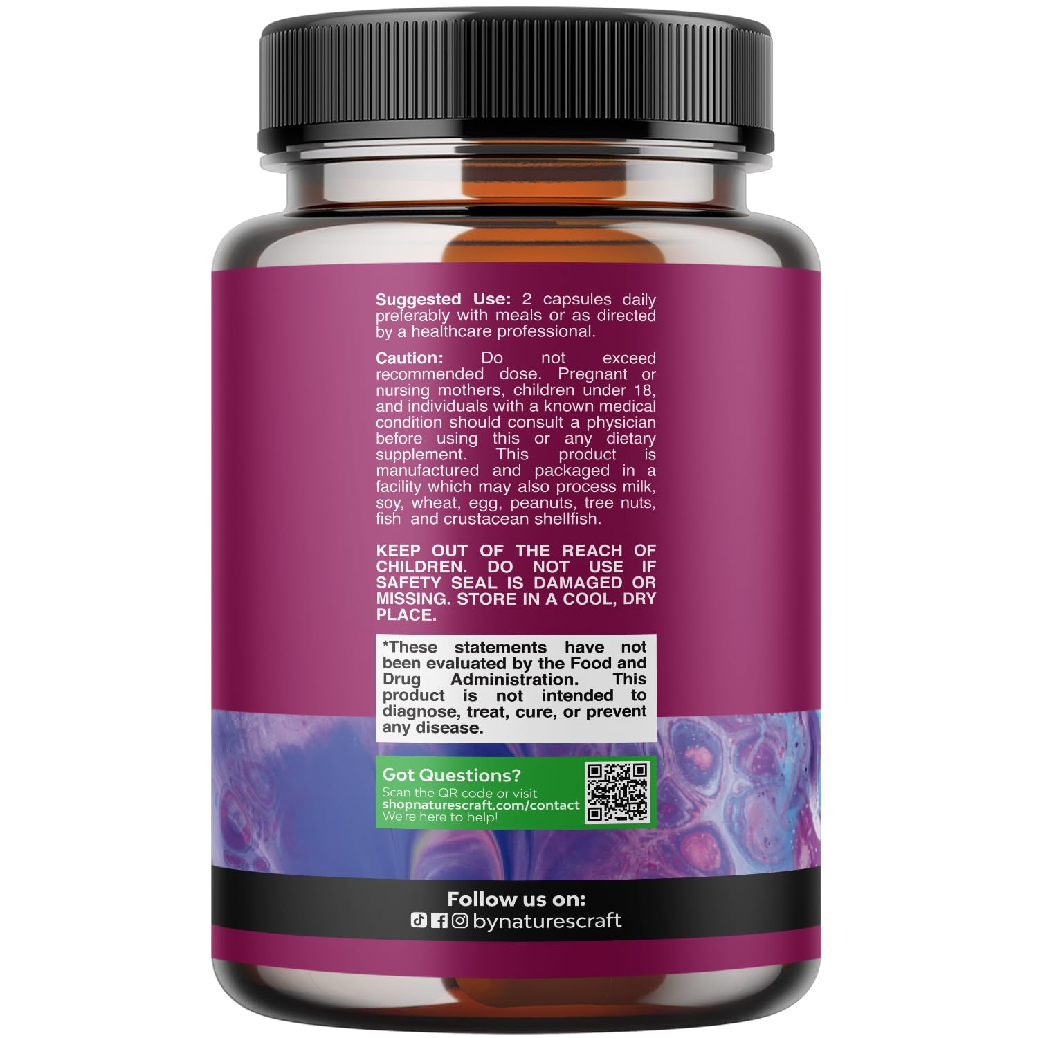 Natures Craft Green Coffee Bean Extract capsules close-up