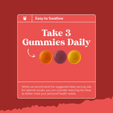 Natures Craft Gummy Fiber Supplement on a kitchen counter