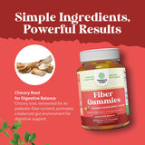 Natures Craft Gummy Fiber Supplement with chicory root