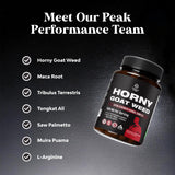 Natures Craft Horny Goat Weed Supplement 1000mg with a measuring spoon
