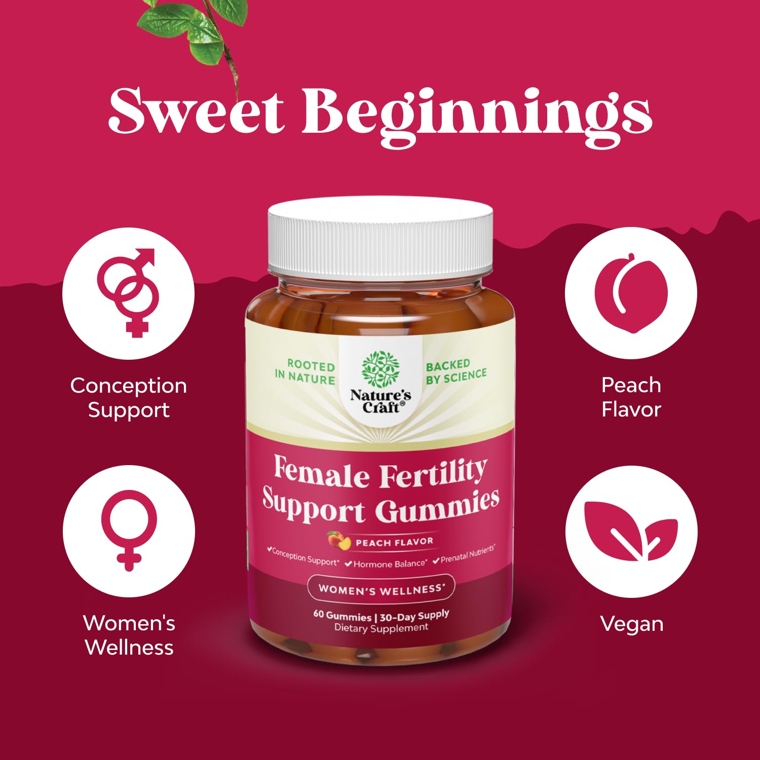 Natures Craft Inositol Gummies ingredients list