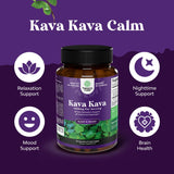 Natures Craft Kava Kava Capsules 1000mg capsules on a surface