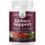 Natures Craft Kidney Support Herbal Supplement 60 capsules front view