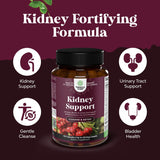 Natures Craft Kidney Support Herbal Supplement capsules close-up