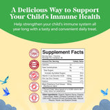 Natures Craft Kids daily wellness Support Gummies with elderberry fruit