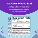 Natures Craft Kids Melatonin Gummies 1mg Strawberry in a bowl