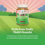 Natures Craft Kids Multivitamins Gummy on a wooden table