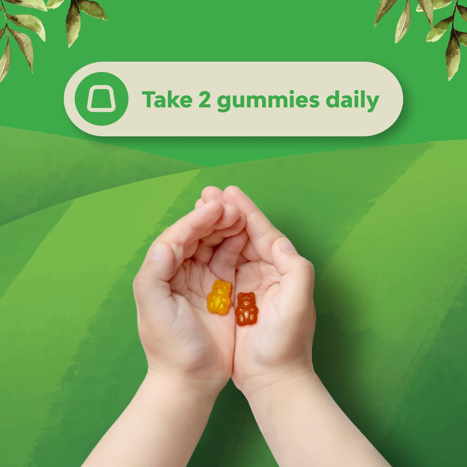 Natures Craft Kids Multivitamins Gummy with a child holding it
