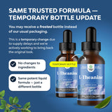 Natures Craft L-Theanine Liquid Drops bottle cap close-up