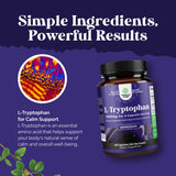 Natures Craft L-Tryptophan Capsules 1000mg capsules close-up