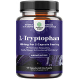 Natures Craft L-Tryptophan Capsules 1000mg front view