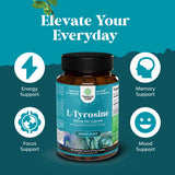 Natures Craft L-Tyrosine supplement packaging
