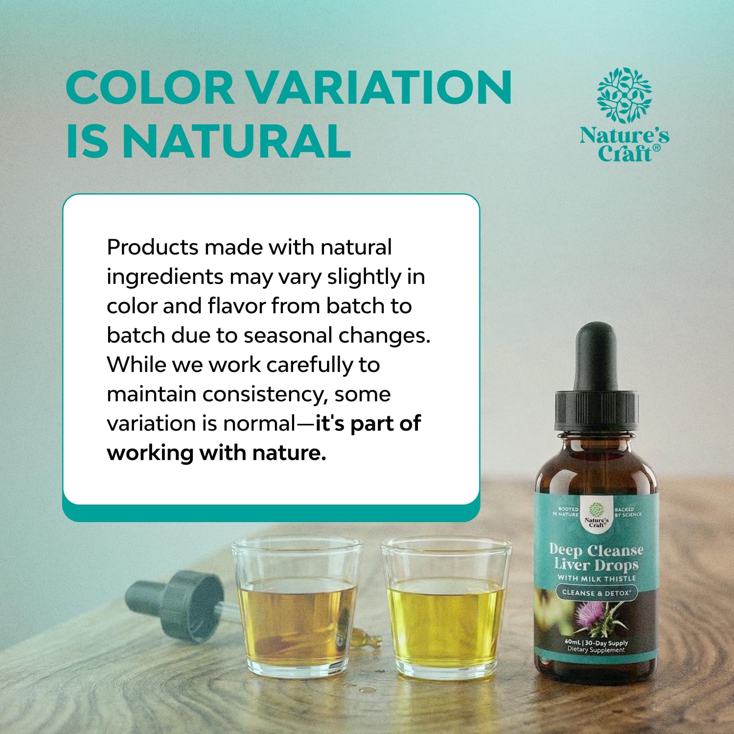 Natures Craft Liquid Liver Supplement 132g ingredients list