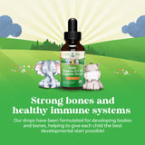 Natures Craft Liquid Vitamin D3 with K2 118g ingredients list
