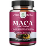 Natures Craft Maca Root Capsules 150g front view with packaging