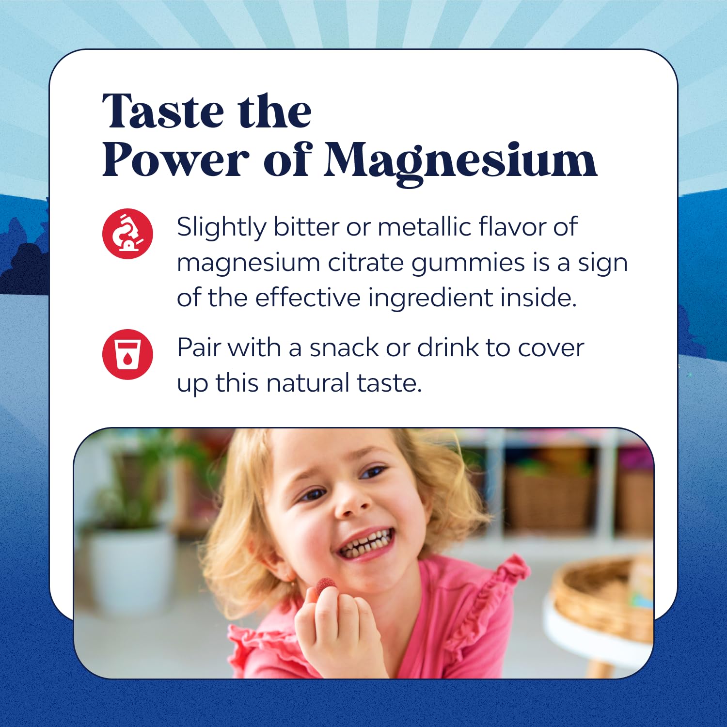 Natures Craft Magnesium Gummies for Kids side view of container