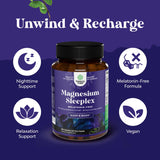 Natures Craft Magnesium L Threonate capsules in a hand