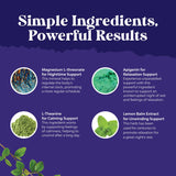Natures Craft Magnesium L Threonate supplement bottle with lemon balm
