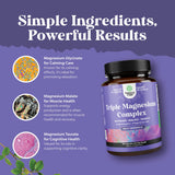 Natures Craft Magnesium Sleep Supplement 240g ingredients list