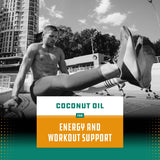Natures Craft MCT Oil C8 Softgels close-up of capsules