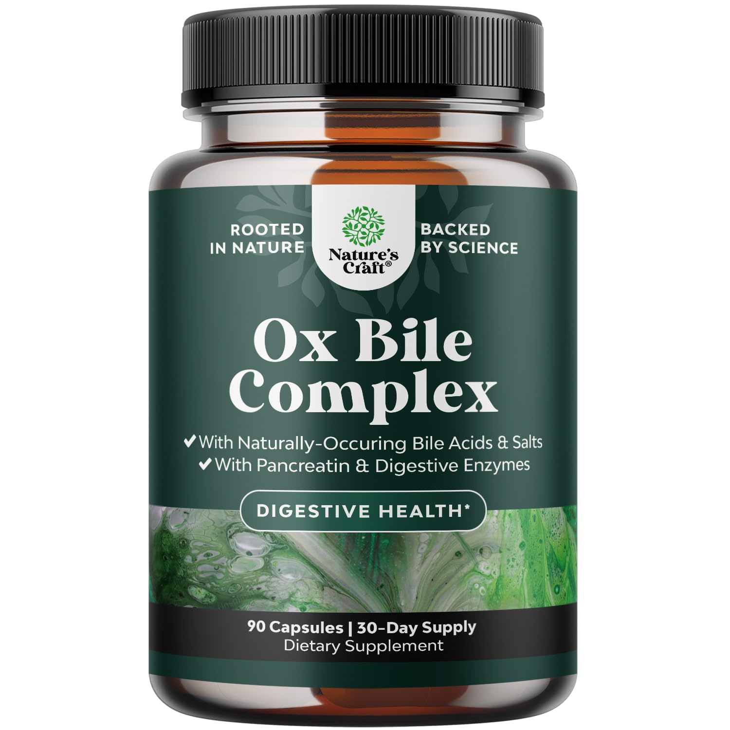 Natures Craft Multi-Enzymes for daily front view