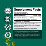 Natures Craft Multi-Enzymes Supplement capsules close-up