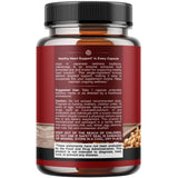 Natures Craft Nattokinase Capsules 100mg bottle side view