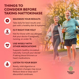Natures Craft Nattokinase Capsules 100mg capsules in hand