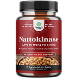Natures Craft Nattokinase Capsules 100mg front view