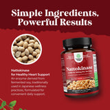 Natures Craft Nattokinase Capsules 100mg ingredients list