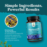Natures Craft Niacinamide 500mg B3 Supplement ingredients list