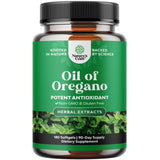 Natures Craft Oil of Oregano Softgels front view with packaging