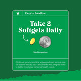 Natures Craft Oil of Oregano Softgels showing bottle cap and seal