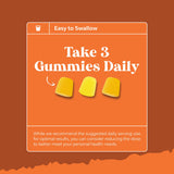 Natures Craft Omega-3 DHA gummy vitamins opened bottle