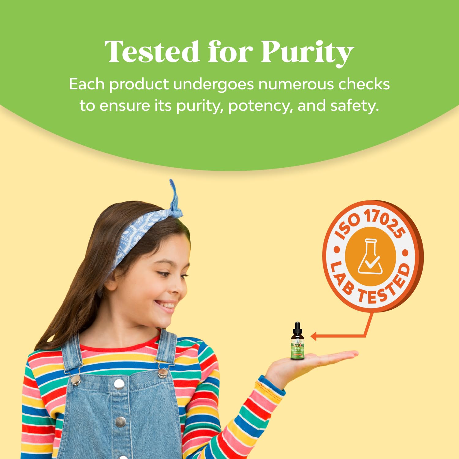 Natures Craft Omega-3 DHA Liquid Drops for Kids 86g with fruit
