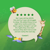 Natures Craft Omega 3 Gummies for Kids in a child's hand