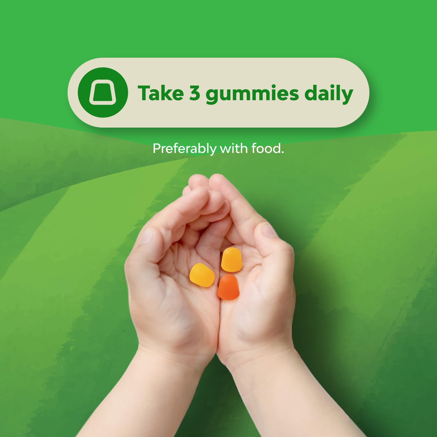 Natures Craft Omega 3 Gummies for Kids on a table