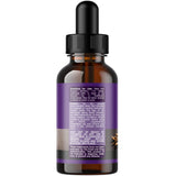 Natures Craft Organic Ashwagandha Drops bottle side view