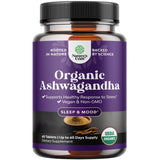 Natures Craft Organic Ashwagandha Tablets front view